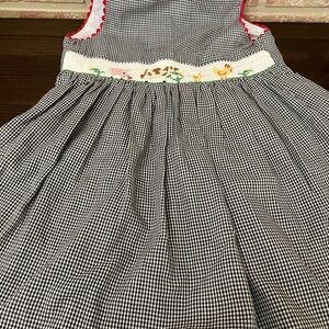 Collection Bebe Girl’s Smocked Farm Animal Dress Size 4T